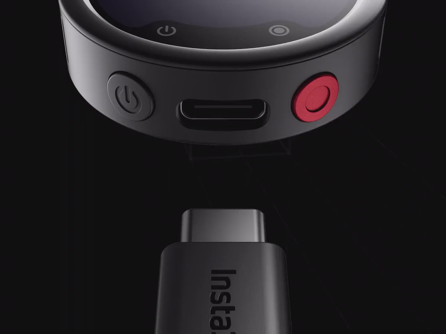 Load video: Mikrofon Wireless Profesional Insta360 Mic Pro 2 TX + 1 RX