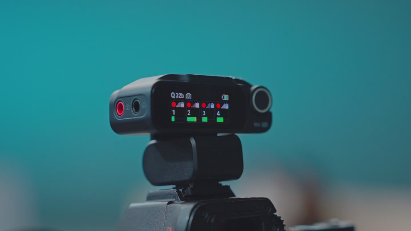 Load video: Mikrofon Wireless Profesional Insta360 Mic Pro 2 TX + 1 RX