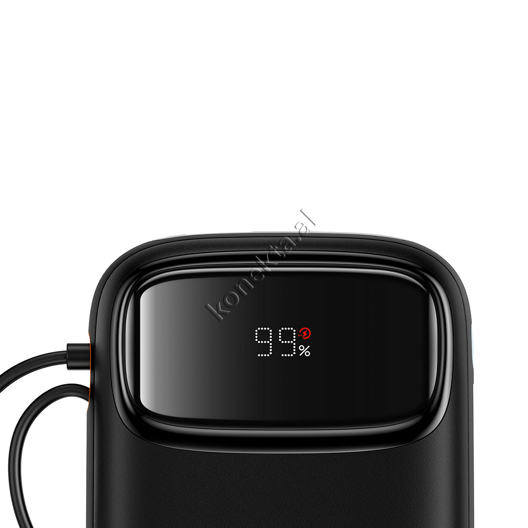 Bateri E Jashtme 20000mah Me 2 Porta Karikimi Dhe Kabllo Lightning & Type-C Te Integruar
