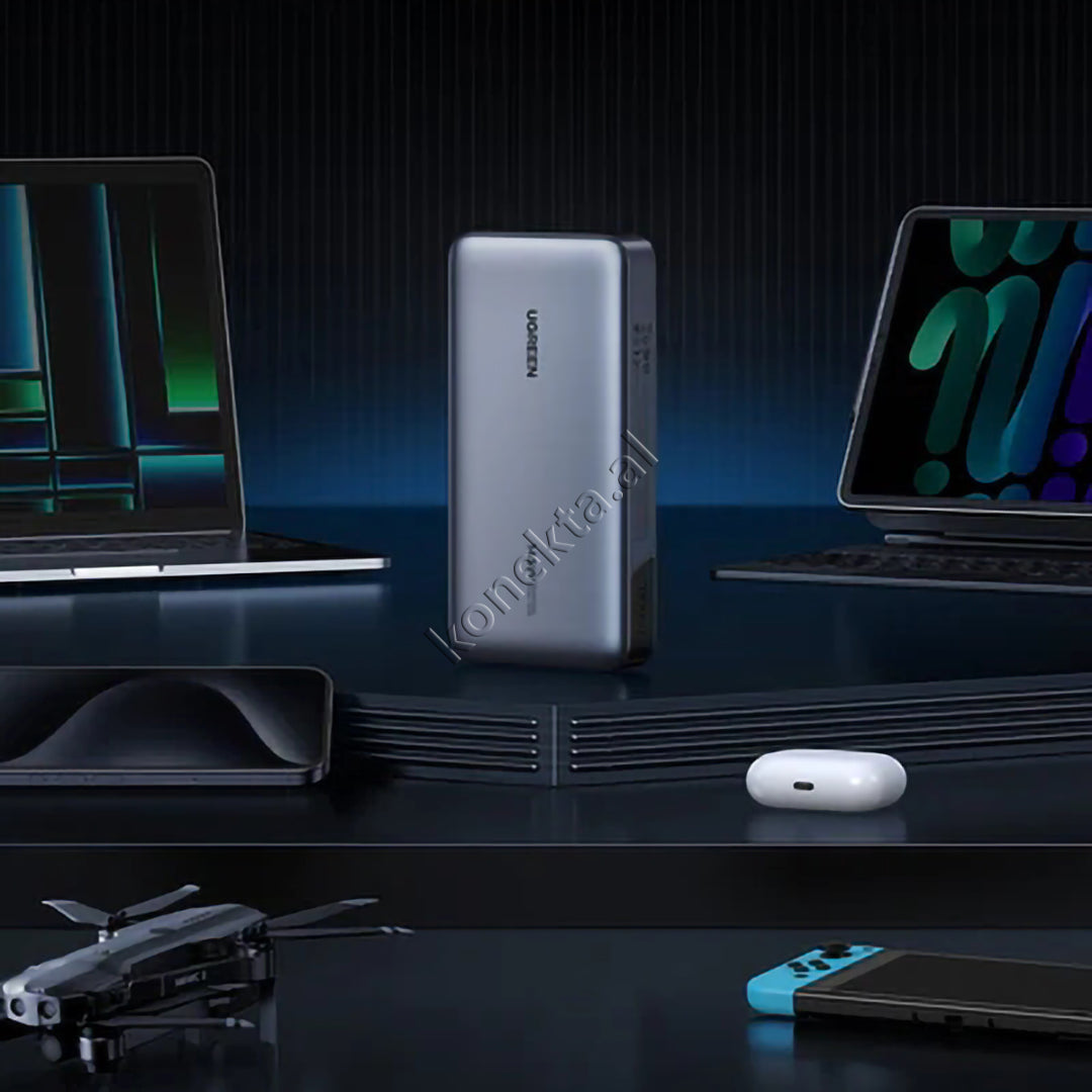 Bateri E Jashtme UGreen 25000mAh Me 3 Porta Dhe Karikim Te Shpejte 145W