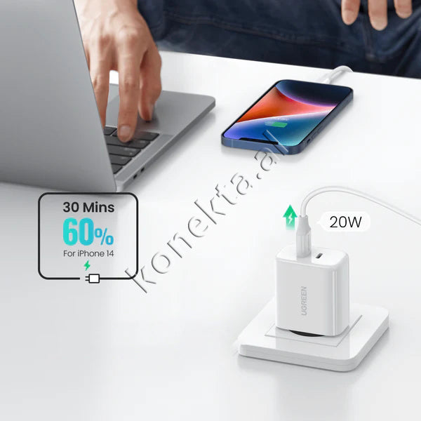 Adaptor Karikimi Fast Charger 40W UGreen