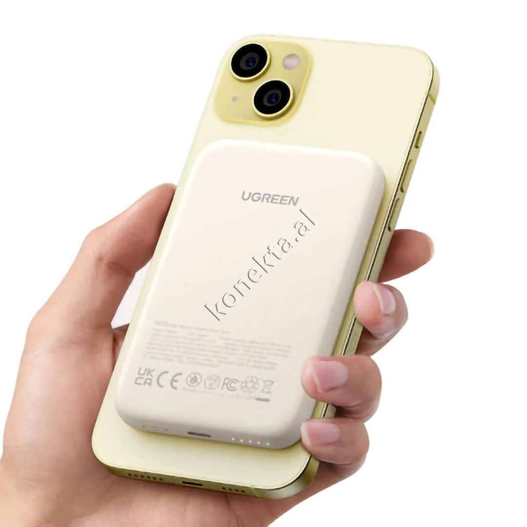 Bateri E Jashtme Magnetike 5000mAh Karikim Wireless UGreen