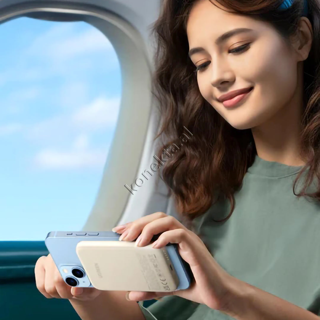Bateri E Jashtme Magnetike 5000mAh Karikim Wireless UGreen