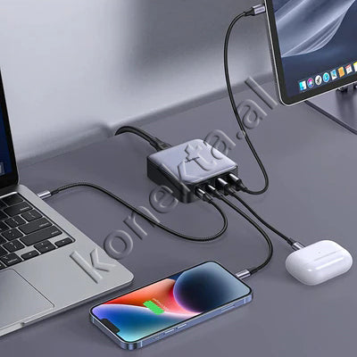 Adaptor Karikimi Fast Charger 65W 4 Ne 1 UGreen