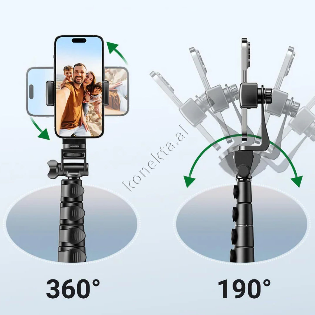 Selfie Stick Trekëmbesh (Tripod) Profesional UGreen