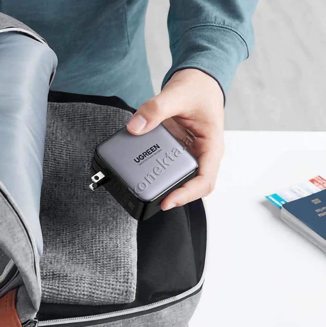 Adaptor Karikimi Fast Charger 100W 4 Ne 1 UGreen