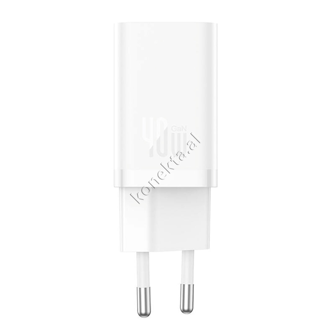Adaptor Karikimi Fast Charge Baseus 40W Me 2 Porta Type-C