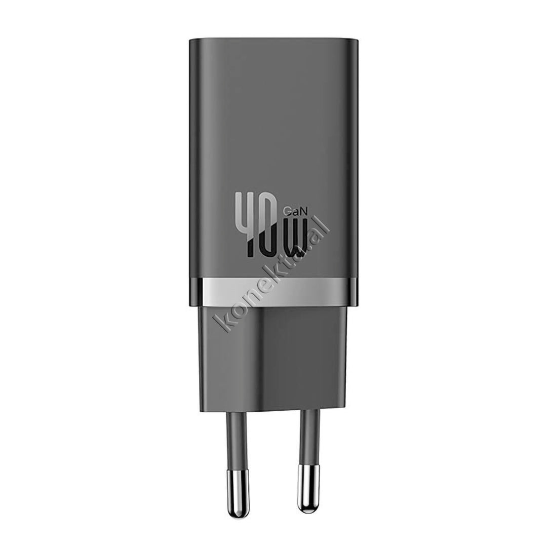 Adaptor Karikimi Fast Charge Baseus 40W Me 2 Porta Type-C