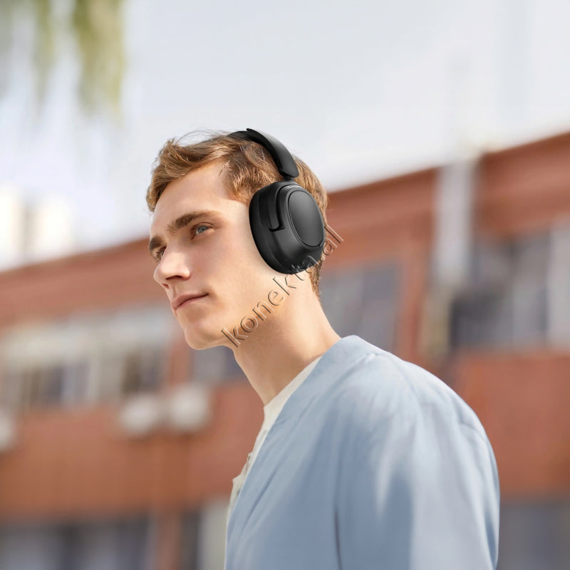 Kufje Headphones Moderne Me Bluetooth V5.3 deri 90 Orë Dëgjim me Një Karikim dhe Anullim Aktiv Zhurmash