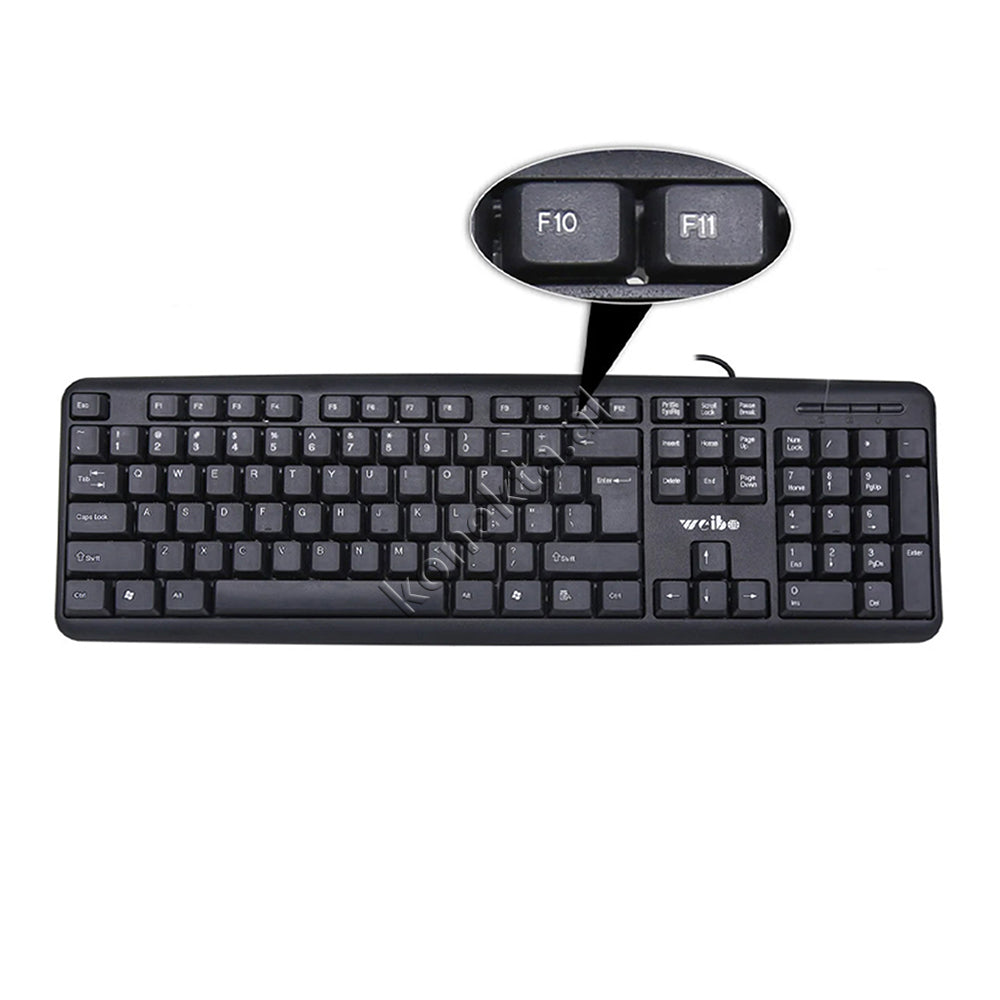 Tastiere Standarde Me Kabell Usb