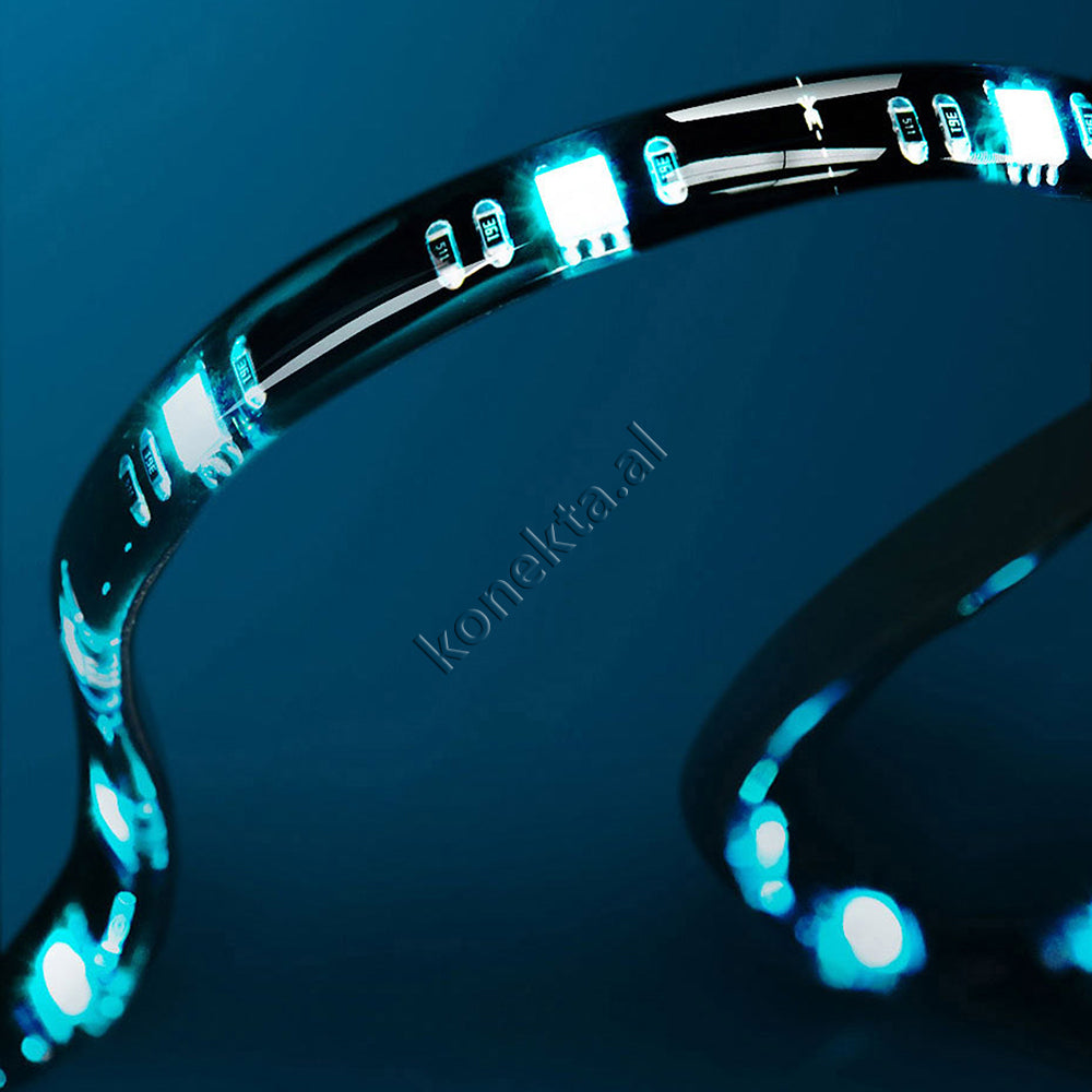 LLAMBE RGB ADESIV 1m BASEUS 2 NE 1 ME SHIRIT ZGJATUES RGB 1m 5W