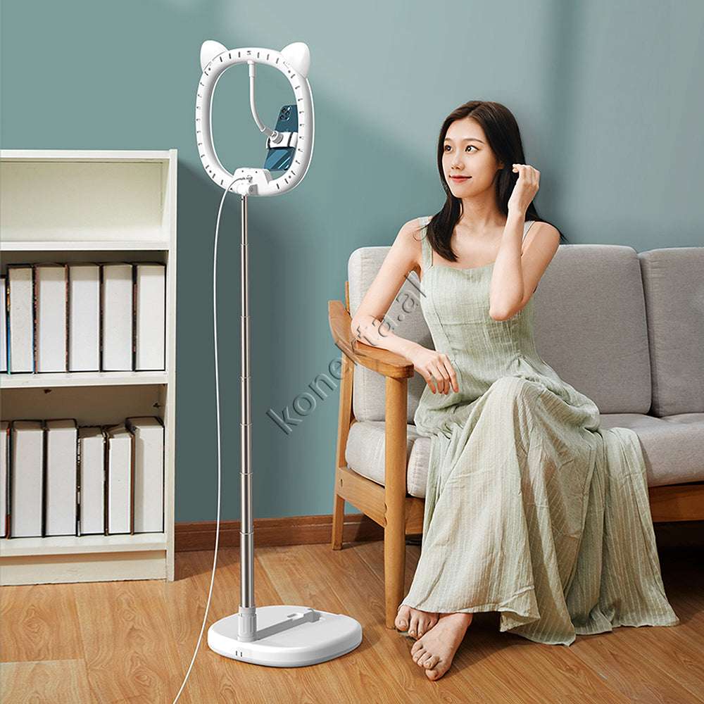 Trekembesh (Tripod) Remax Me Drite Rrethore LED Per Ndricim Perfekt