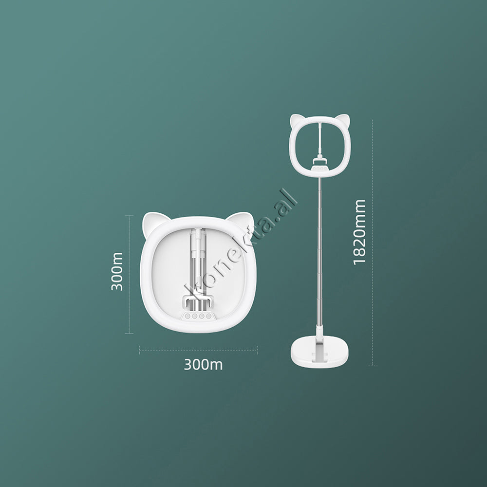 Trekembesh (Tripod) Remax Me Drite Rrethore LED Per Ndricim Perfekt