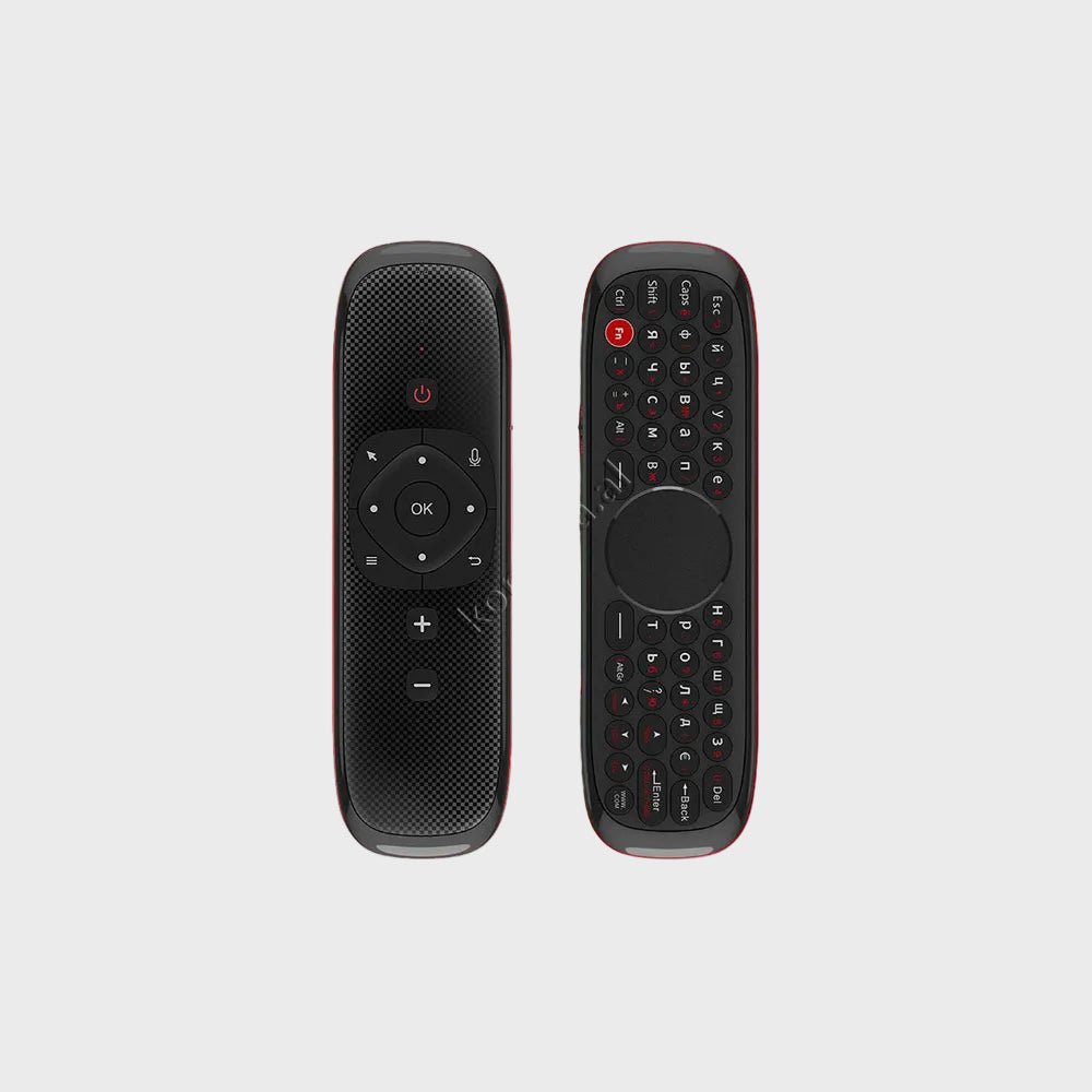 Telekomande Smart Multifunksionale Wireless W3 Air Mouse Me Tastiere Dhe Maus Per Smart Tv, Android Box, Pc Etj