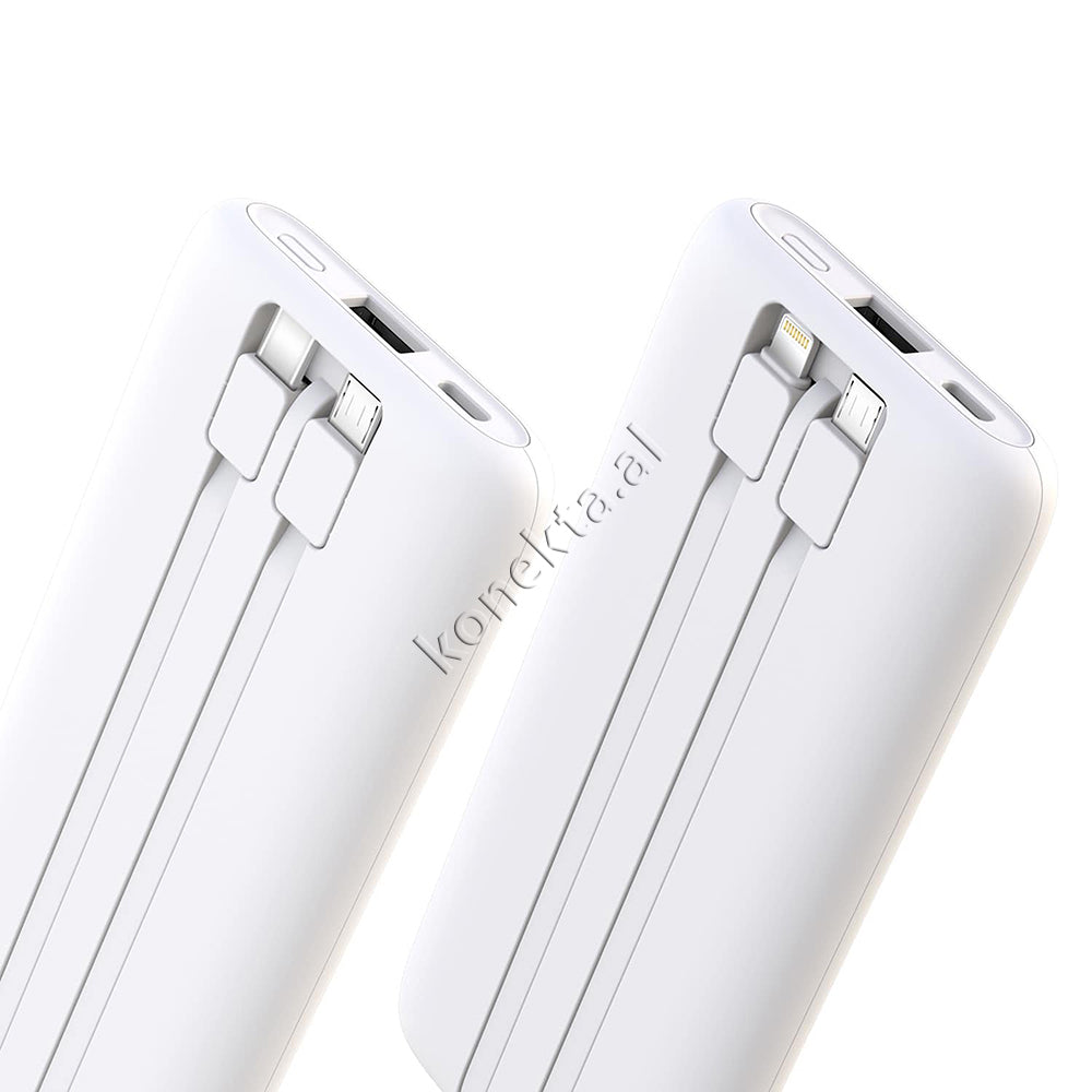 Stacion Karikimi Me 2 Bateri Te Jashtme 10000mah Me 2 Porta