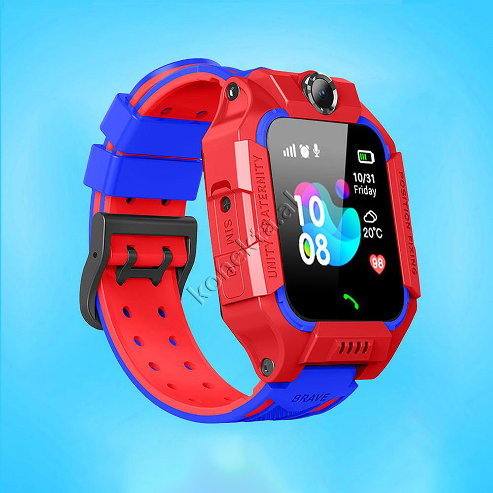 Ore Inteligjente Per Femije Kw6 Me Karte Sim, Thirrje, Mesazhe, Gps , Wifi, Alarm, Kamera Etj.