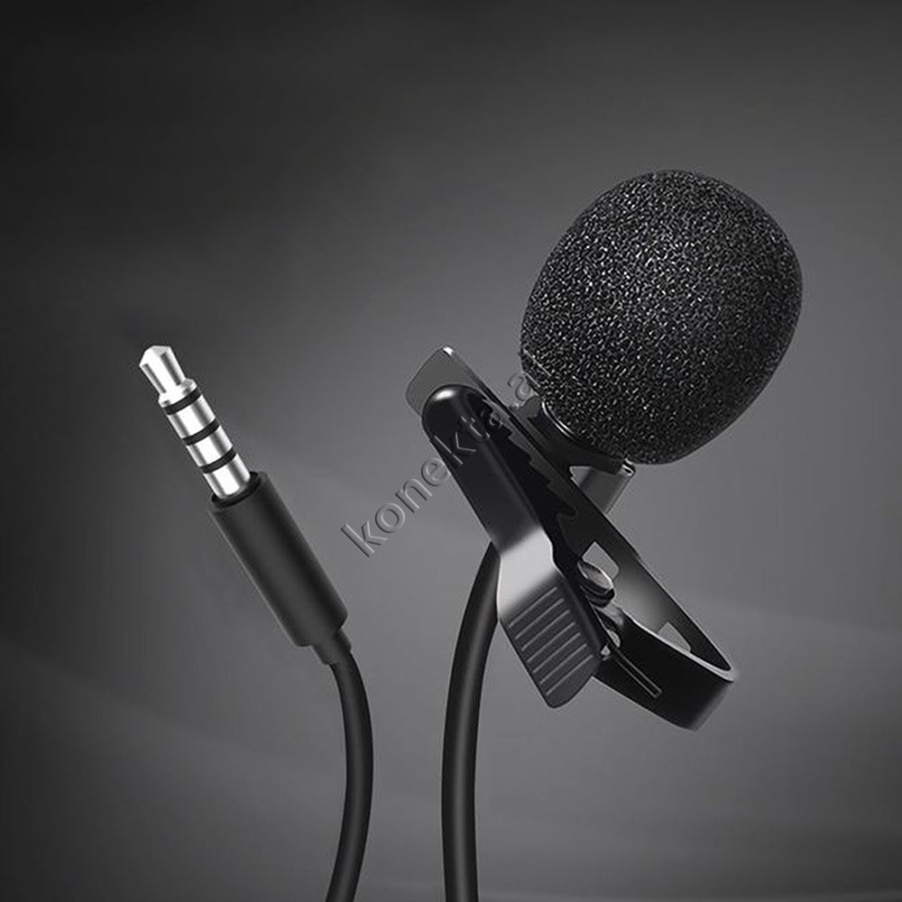 MIKROFON MINI PORTABEL XO QE KAPET TEK JAKA ME PORTE AUX 3.5MM / LIGHTNING / TYPE-C -2M