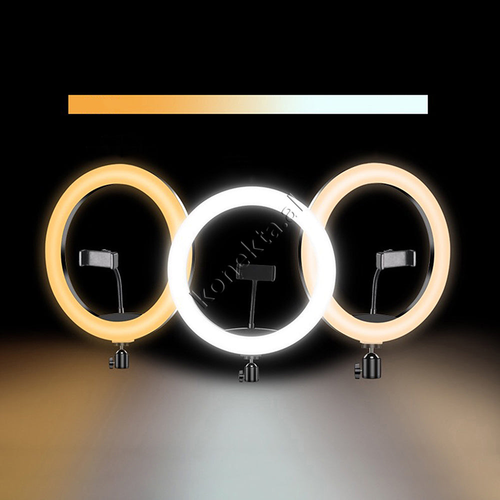 Trekembesh (Tripod) Me Drite Rrethore LED RGB Me Ndricim Perfekt