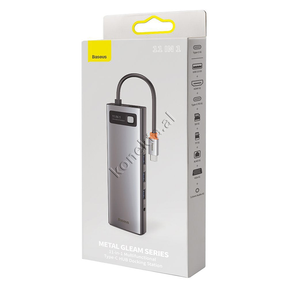 Adaptor Multifunksional Baseus Type-C Me Shume Porta