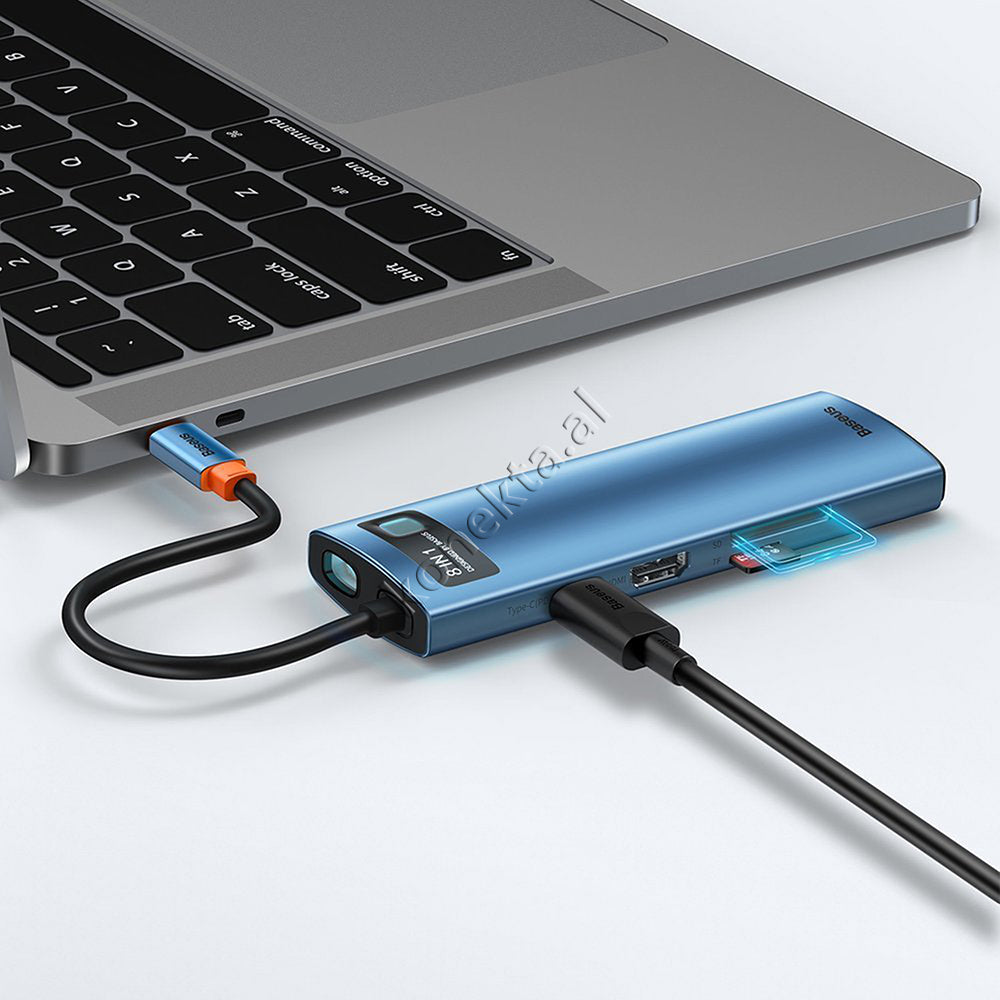 Adaptor HUB Me Shumë Porta 8 në 1