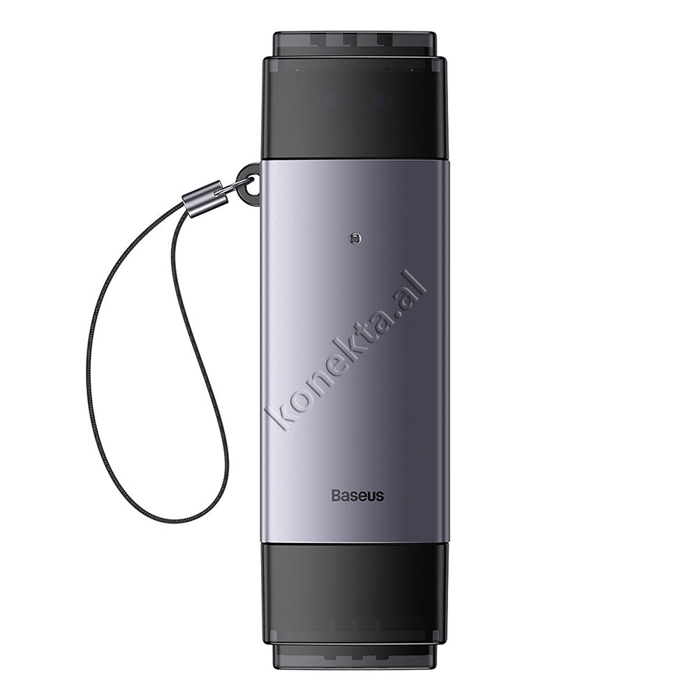 Adaptor Karte SD Dhe MicroSD Me Porte Type-C Dhe USB Baseus