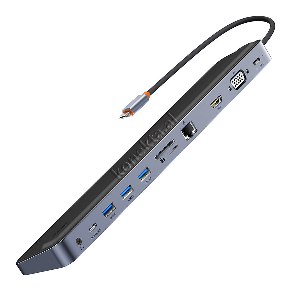 Adaptor Me Shume Porta Per Laptop 11 Ne 1 Me Porte Type-C Baseus