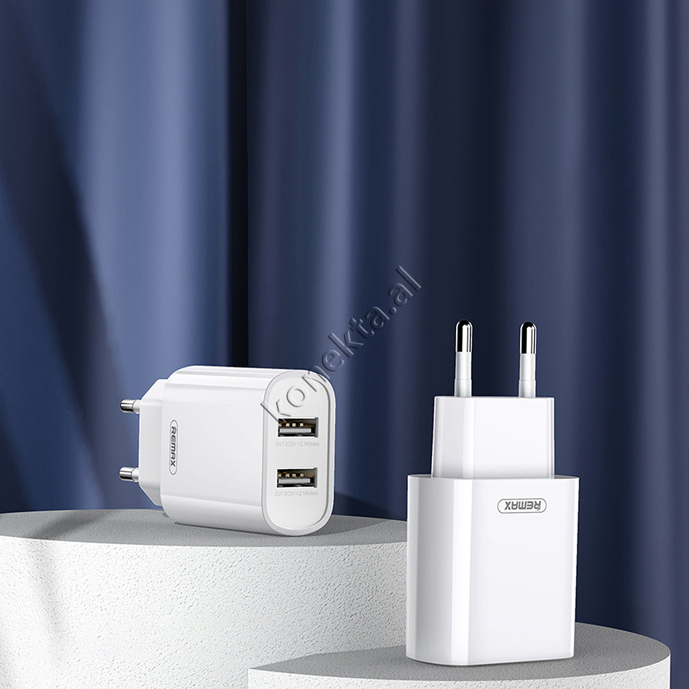 Adaptor Karikimi 2.1A me Kabell Karikimi Lightning / Micro & Type-c 1m