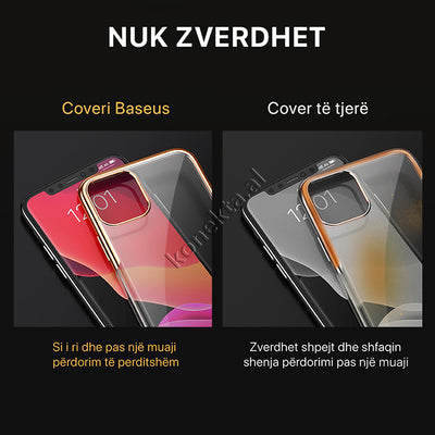 Cover Gomine Me Shkelqim Metalik Baseus Per Iphone  11 / 11 Pro / 11 Pro Max