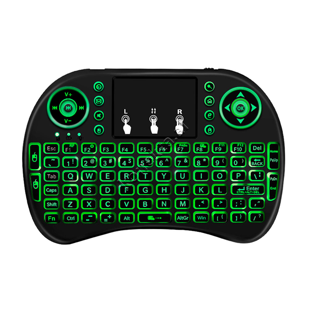 Telekomande Smart Multifunksionale Wireless I8 Me Tastiere Dhe Maus Per Smart Tv, Android Box, Pc Etj