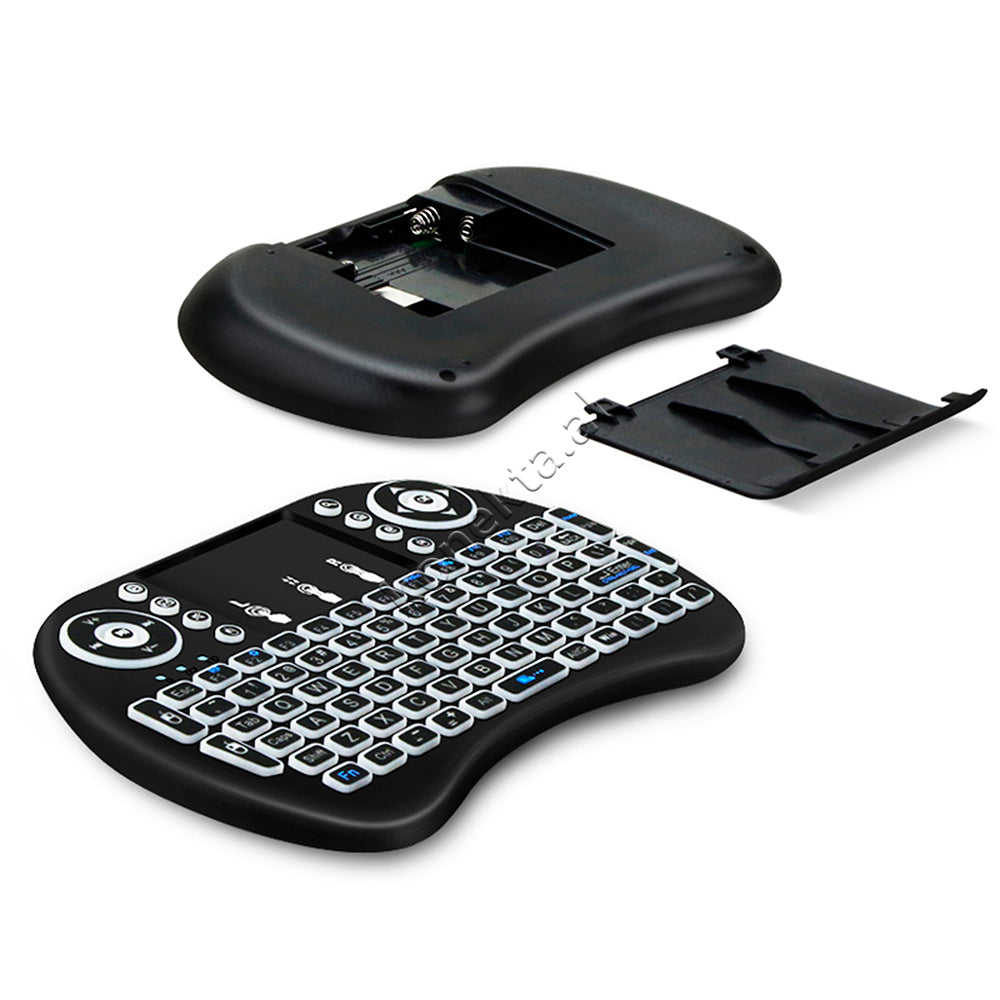 Telekomande Smart Multifunksionale Wireless I8 Me Tastiere Dhe Maus Per Smart Tv, Android Box, Pc Etj