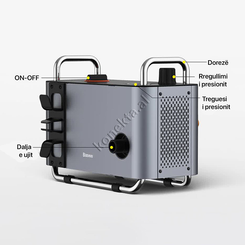 Pompe Dhe Pistolete Uji Multifunksionale Me Presion Te Larte Per Larje Makine Baseus F1