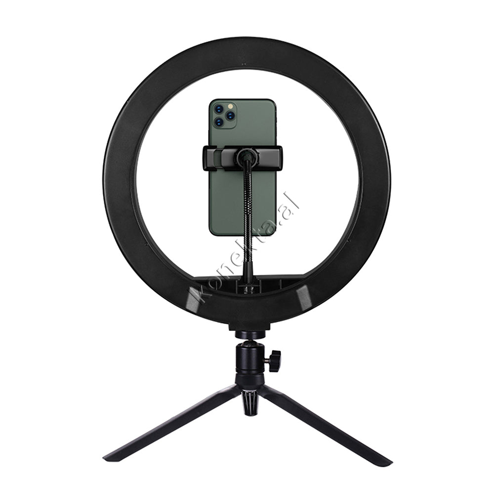 Trekembesh (Tripod) Me Drite Rrethore LED RGB Me Ndricim Perfekt