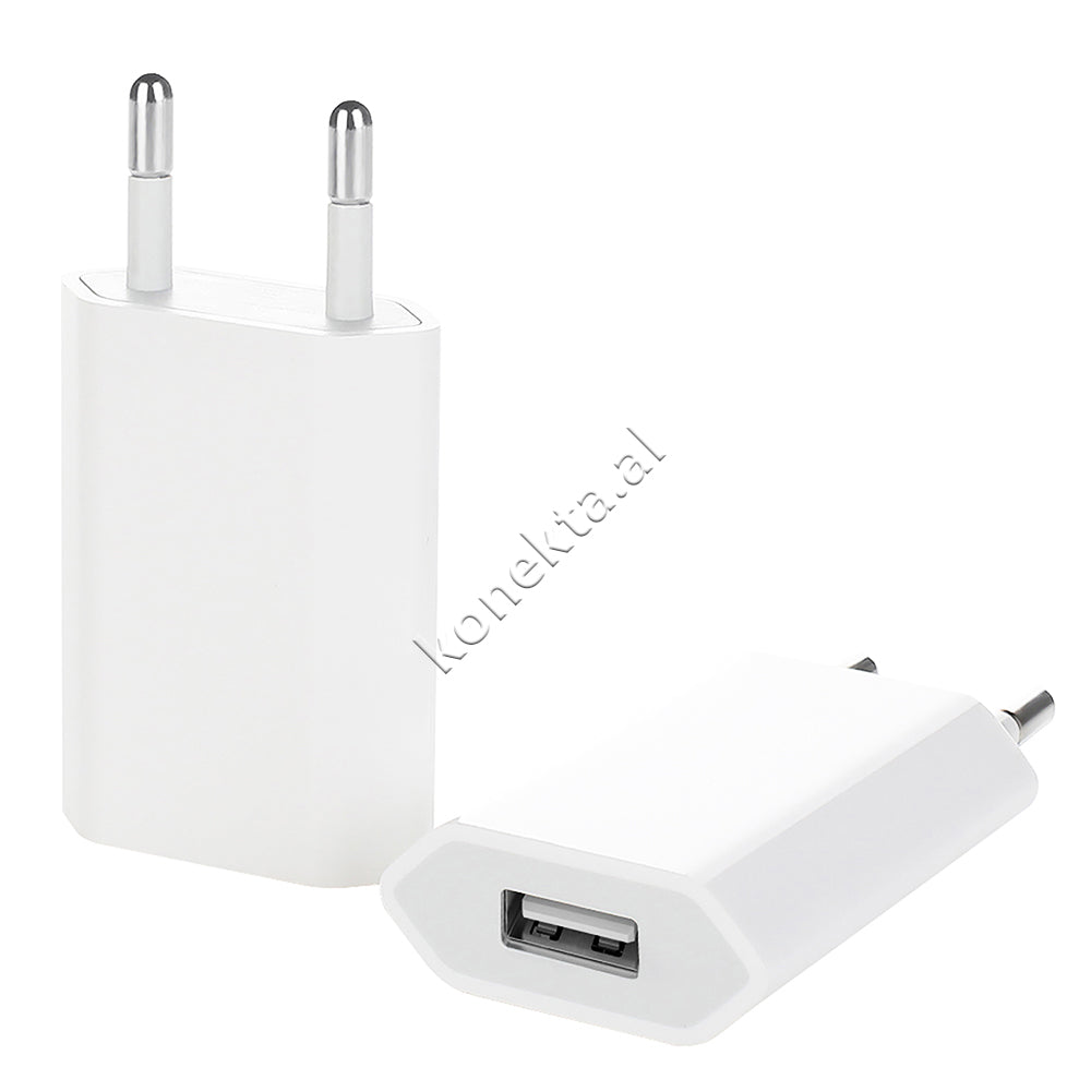 Adaptor Karikimi Apple Origjinal  5W Me Nje Porte  Per  Iphone