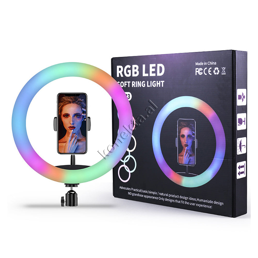 Trekembesh (Tripod) Me Drite Rrethore LED RGB Me Ndricim Perfekt