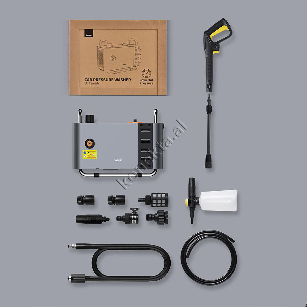 Pompe Dhe Pistolete Uji Multifunksionale Me Presion Te Larte Per Larje Makine Baseus F1