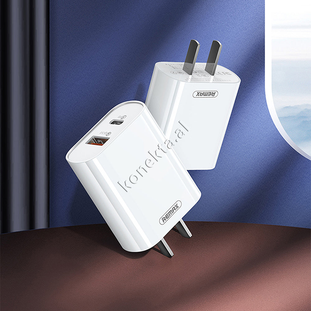 Adaptor Karikimi 2.1A me Kabell Karikimi Lightning / Micro & Type-c 1m