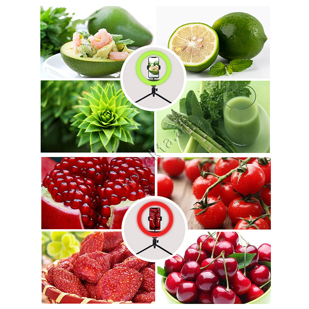 Trekembesh (Tripod) Me Drite Rrethore LED RGB Me Ndricim Perfekt