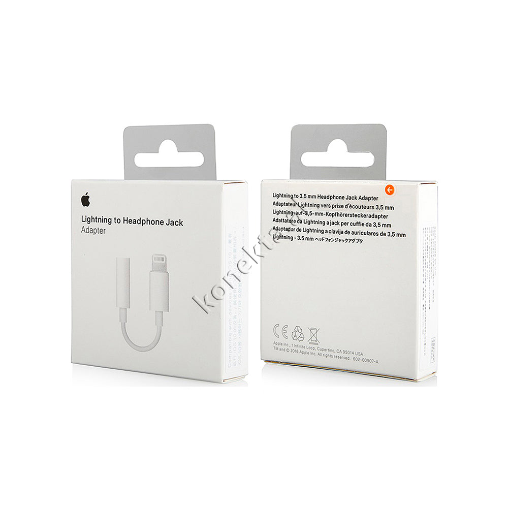 Adaptor Origjinal Nga Lightning Ne Aux 3.5mm Apple Per Iphone