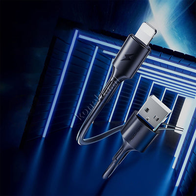 Kabell Karikimi USB WK 1m Ne Lightning / Type-C / Micro 3A