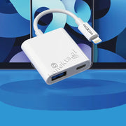 Adaptor OTG Moxom Nga Lightning Ne USB + Lightning