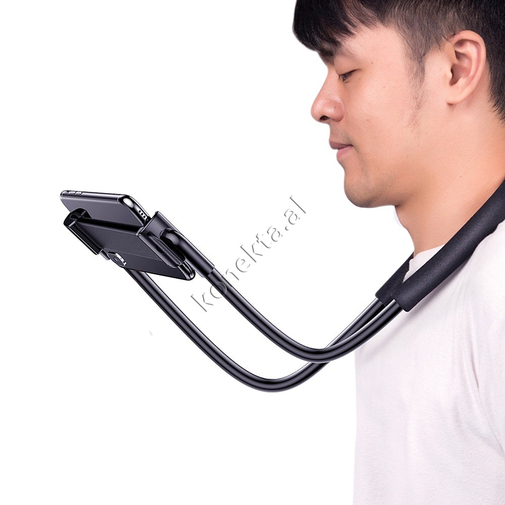 Mbajtese Telefoni Dhe Tableti E Lakueshme Universale Baseus Neck-Mounted