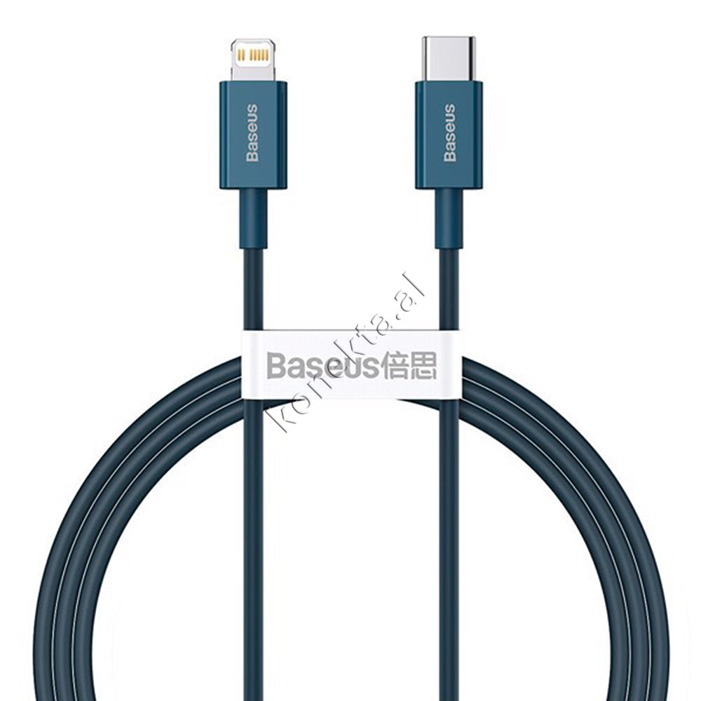 Kabell Karikimi Usb Baseus Lightning Ne Type-c 20w 1m