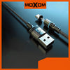 Kabell Usb Magnetik 1m Moxom Ne Micro / Lightning 2.4a Me Panel Digjital