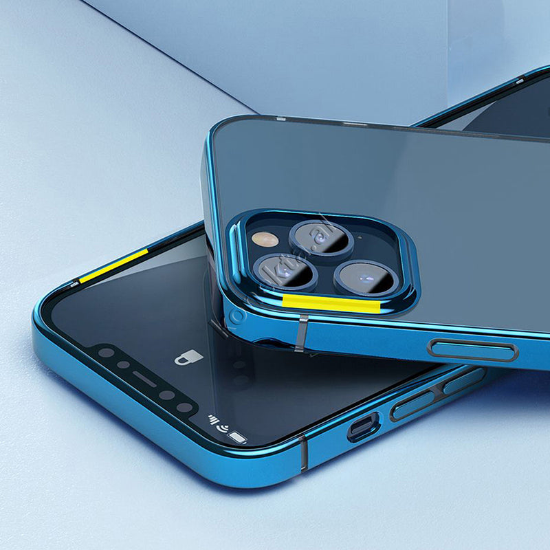 Cover Plastik Me Konture Alumini Shumengjyresh Baseus Per Iphone 12 Mini / 12 / 12 Pro / 12 Pro Max