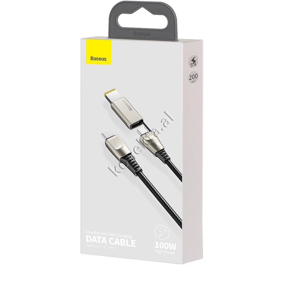 Kabell Karikimi 2 Ne 1 Type-c Dhe Adaptor Laptopi Lenovo 100w