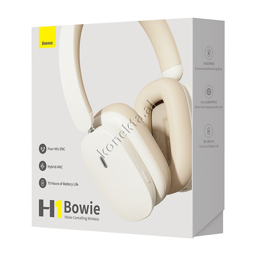 Kufje Headphones Me Bluetooth Baseus Bowie H1