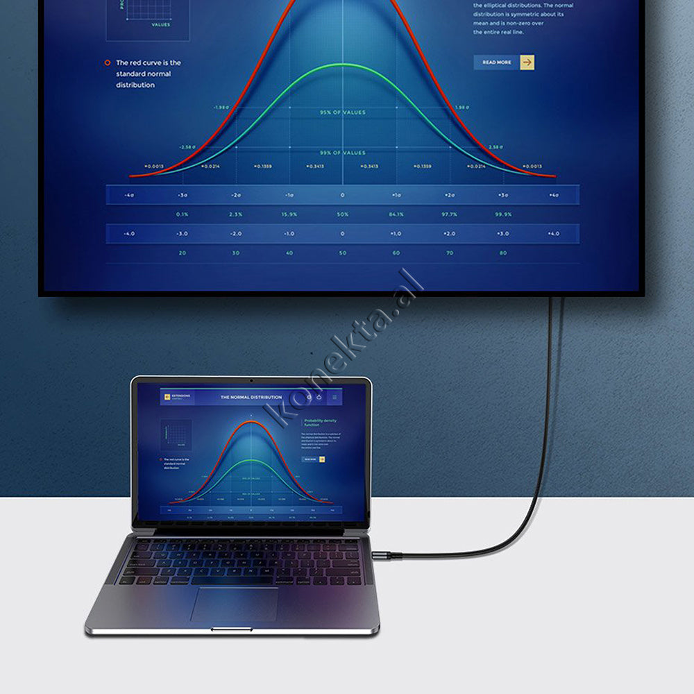 Kabell Klf 1m Type-c Pd3.1 Gen2 Baseus 100w Per Transferim Te Shpejte Te Dhenash Dhe Per Karikim