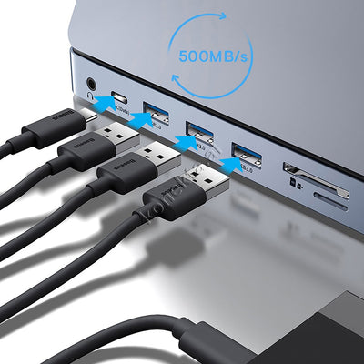 Adaptor Me Shume Porta Per Laptop 11 Ne 1 Me Porte Type-C Baseus