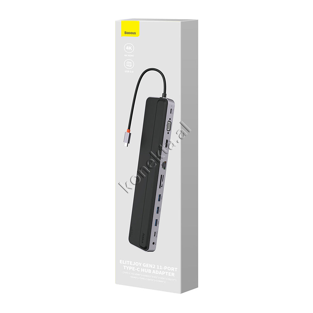 Adaptor Me Shume Porta Per Laptop 11 Ne 1 Me Porte Type-C Baseus