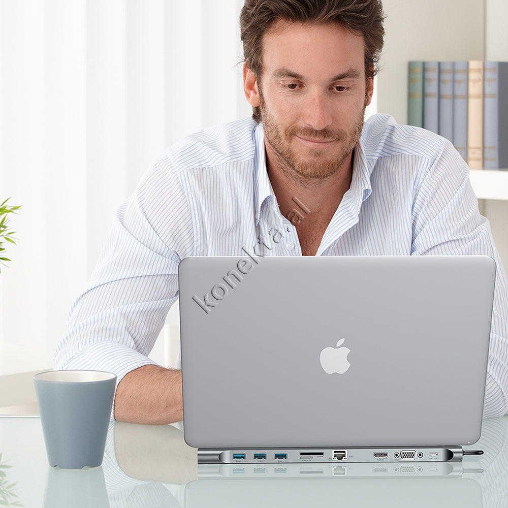 Adaptor Me Shume Porta Per Laptop Me Porte Type-c Baseus